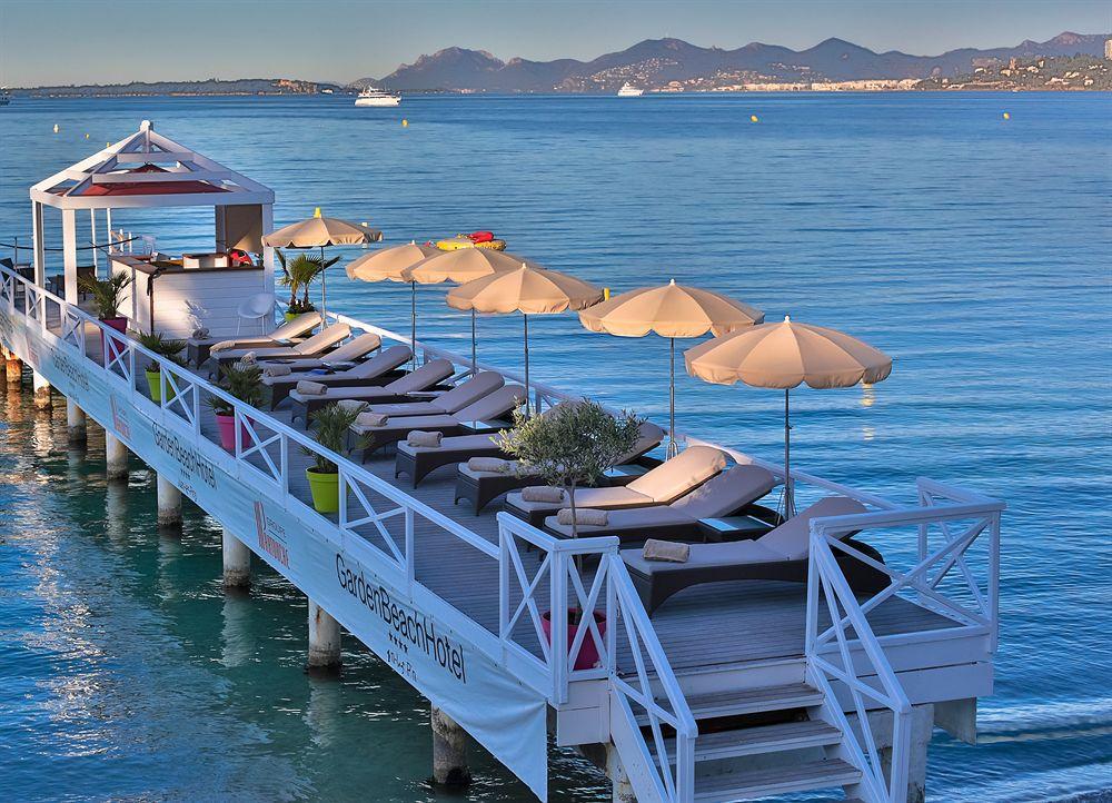 Garden Beach Hotel 胡安莱潘 外观 照片
