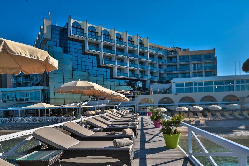 Garden Beach Hotel 胡安莱潘 外观 照片